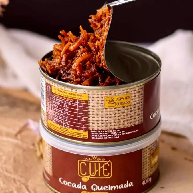 Cocada Queimada Cremosa