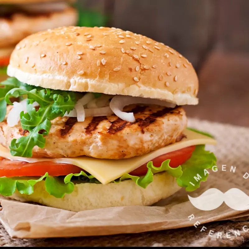 Hamburguesa de Pollo