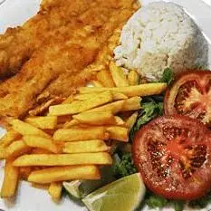 Filé de peixe a milanesa