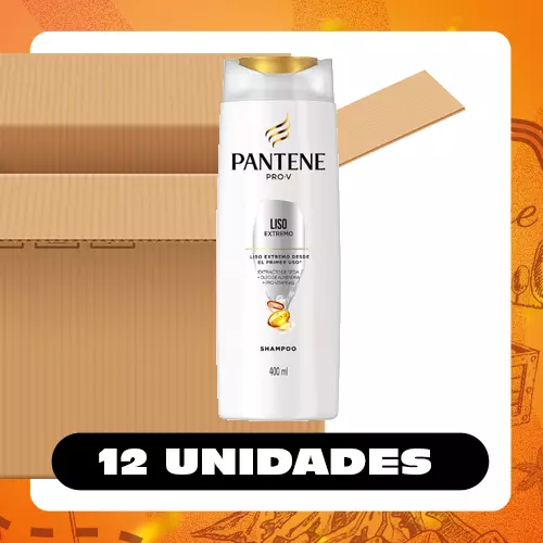 Bulto Pantene Champu Liso 400ml