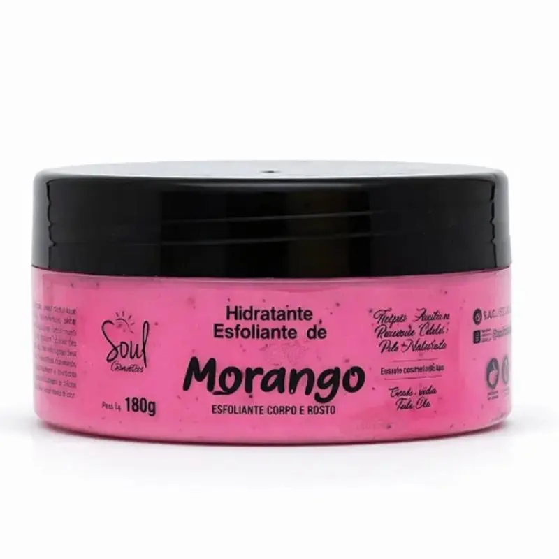 Esf. Hidr. Morango Soul 180g