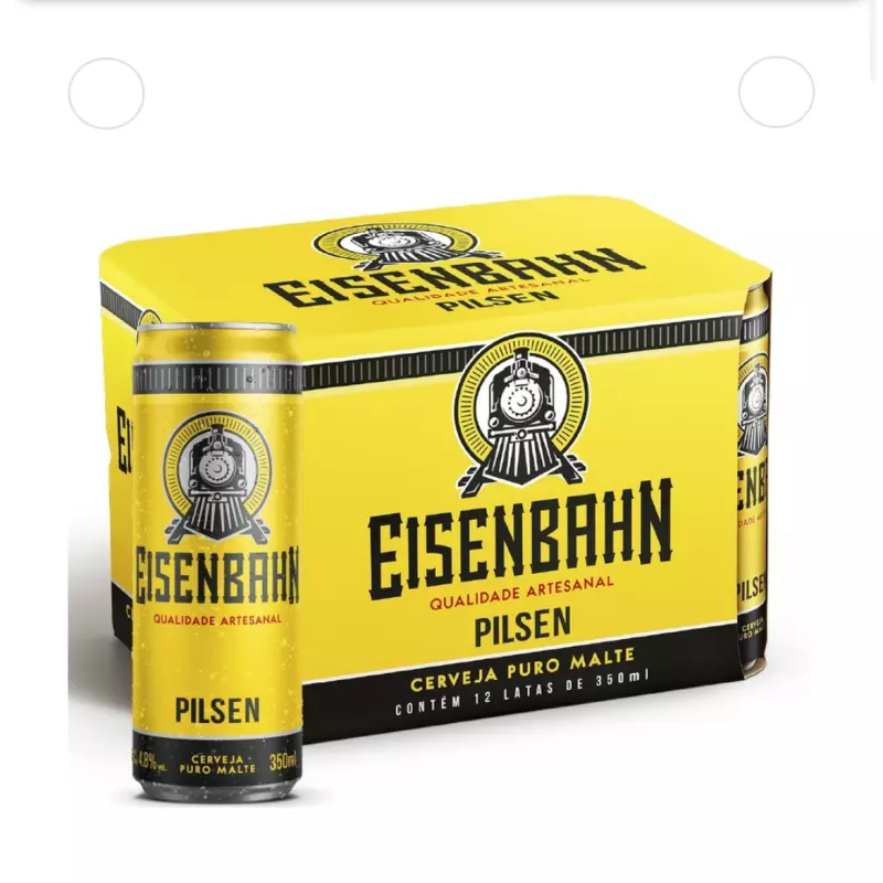 Pack c/12 Cervejas Eisenbahn 473ml