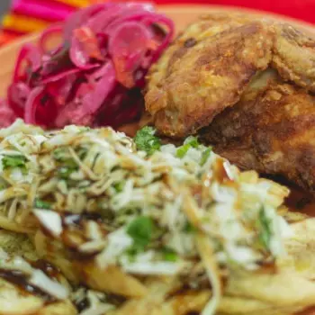 Ala Frita con Papas