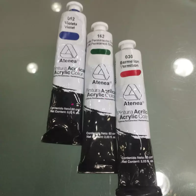 Pintura acrílica Atenea