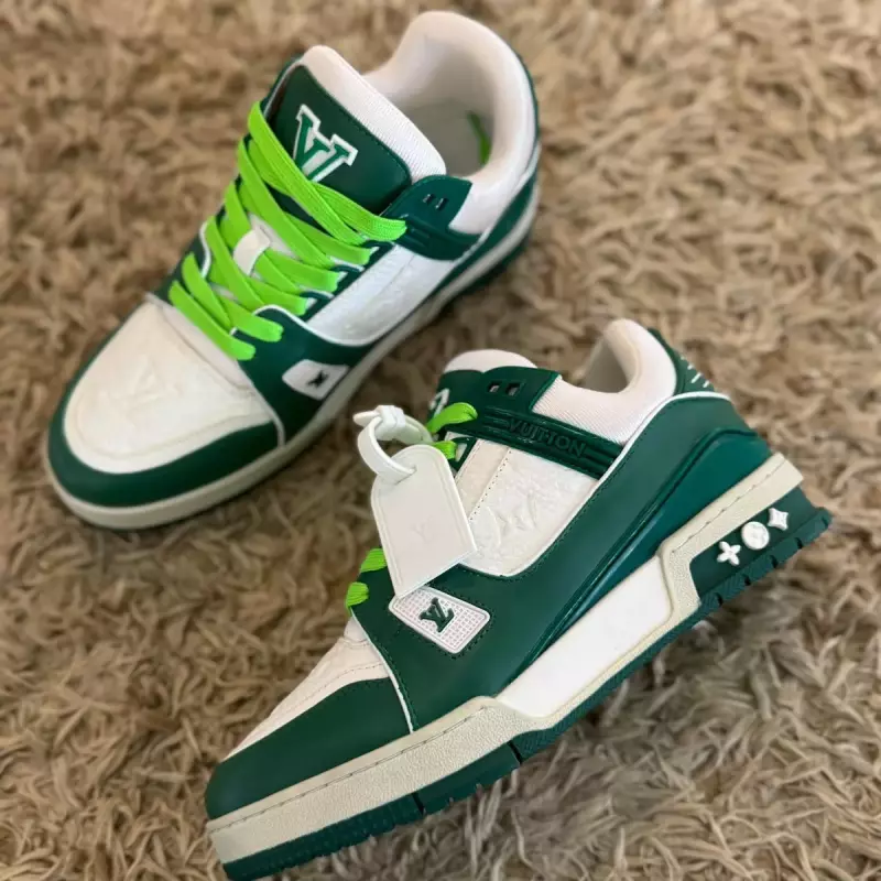 TENIS LOUIS VUITTON TRAINER GREEN