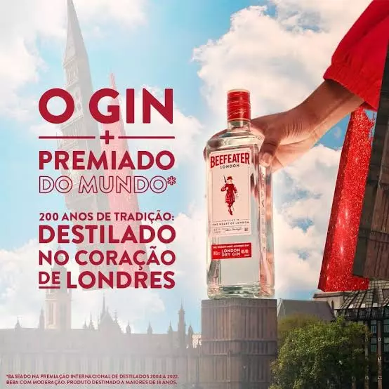 GAFFARA GIN BEEFEATER LONDON