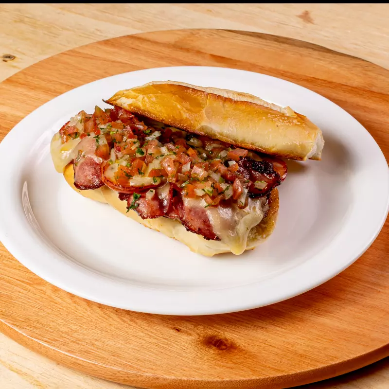 CALABRESA C/ QUEIJO E VINAGRETE