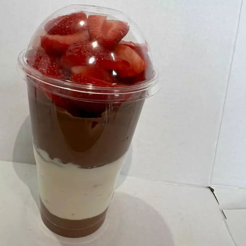 Mix Brownie Choconinho com Morango