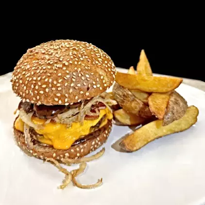 Cheddar Bacon Burger