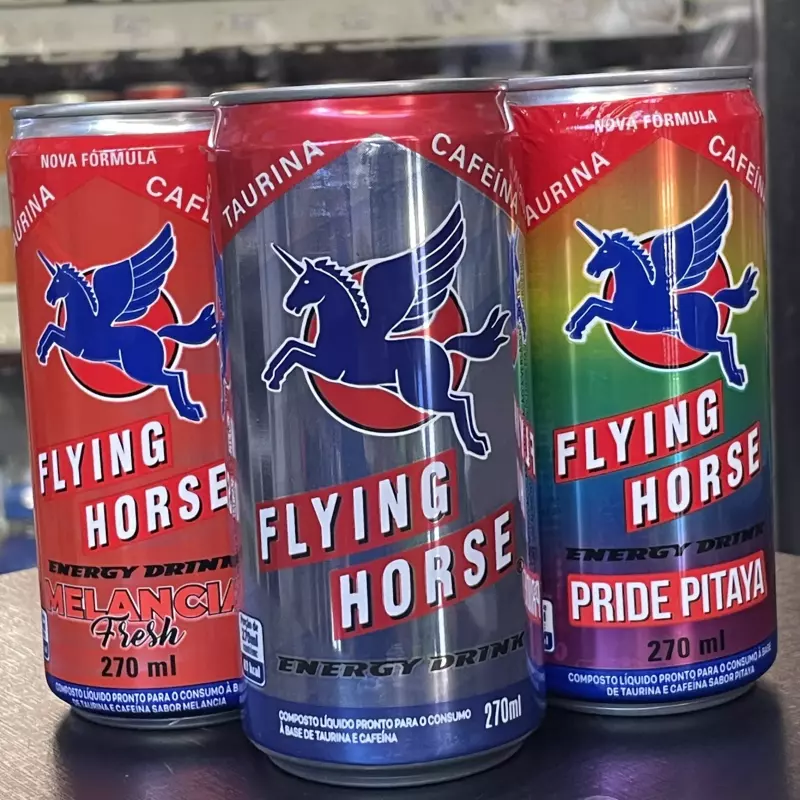 3 energéticos por 12$ - FLYING HORSE