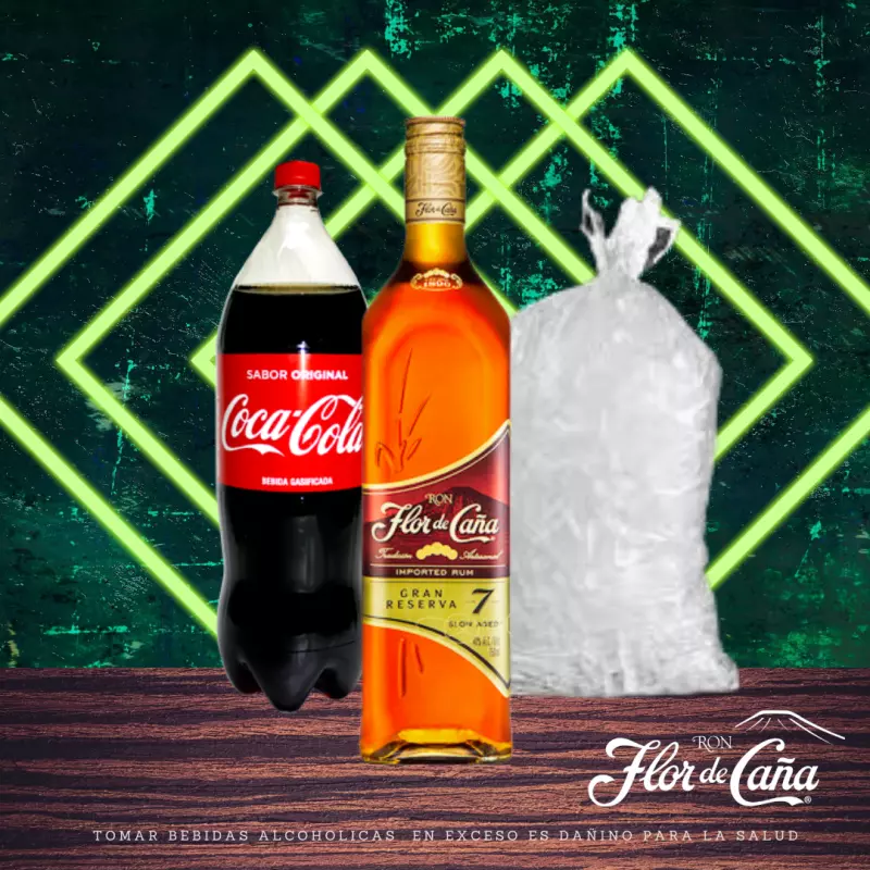 Combo Flor de caña 7 años