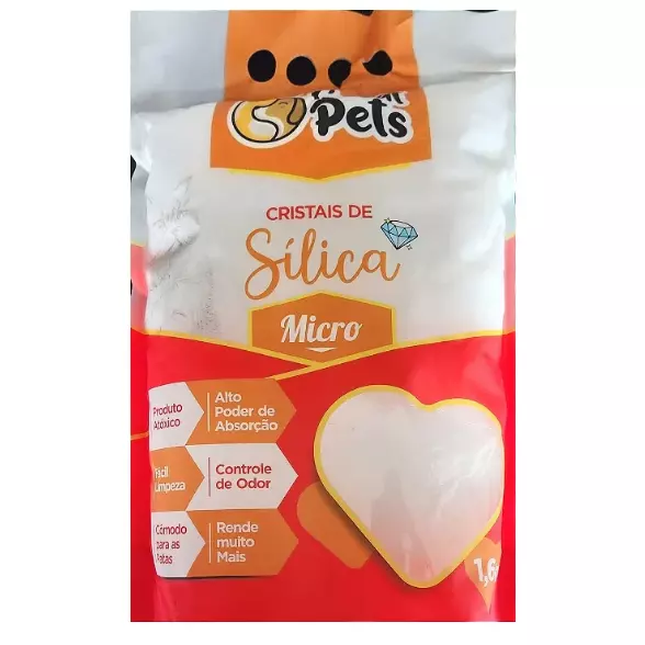 Areia de Sílica Fina 1,6kg