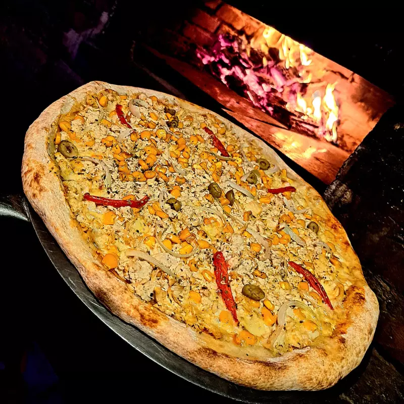 Pizza Frango com Milho