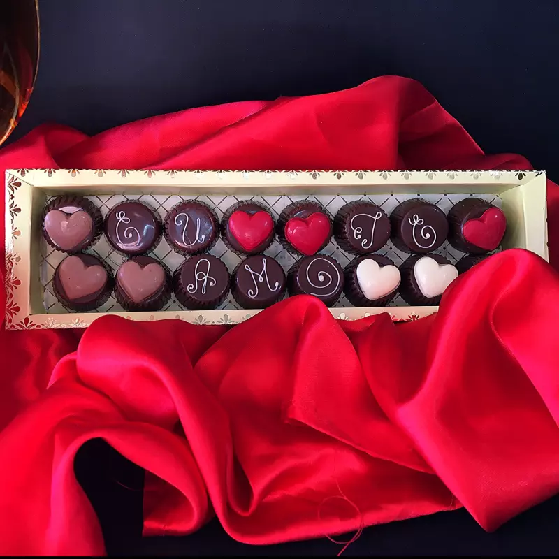 Caixa Vintage com Bombons