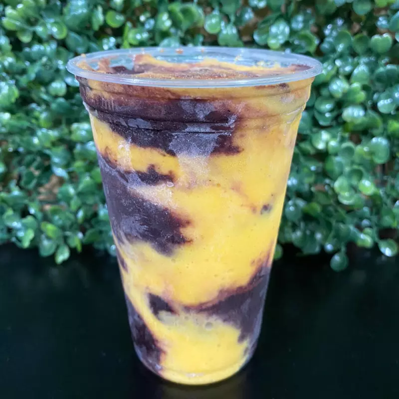 Açaí com Iogurte de Maracuja