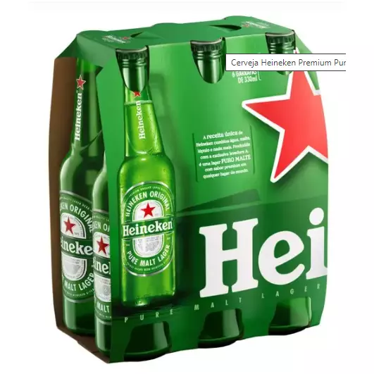 HEINEKEN LONG NEK PACK C/6 330ml