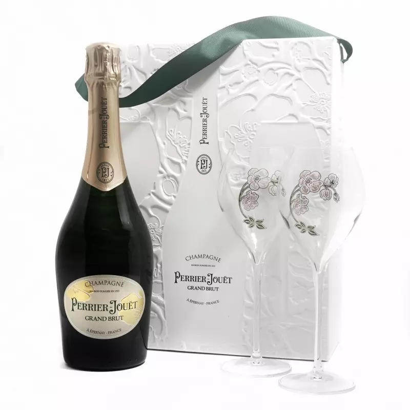 KIT CHAMPAGNE PERRIER JOUÊT BRUT