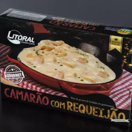 Camarão com Requeijão