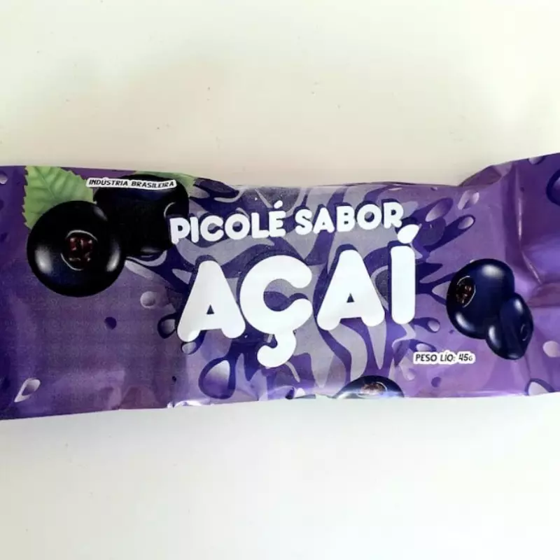 Picolé açaí