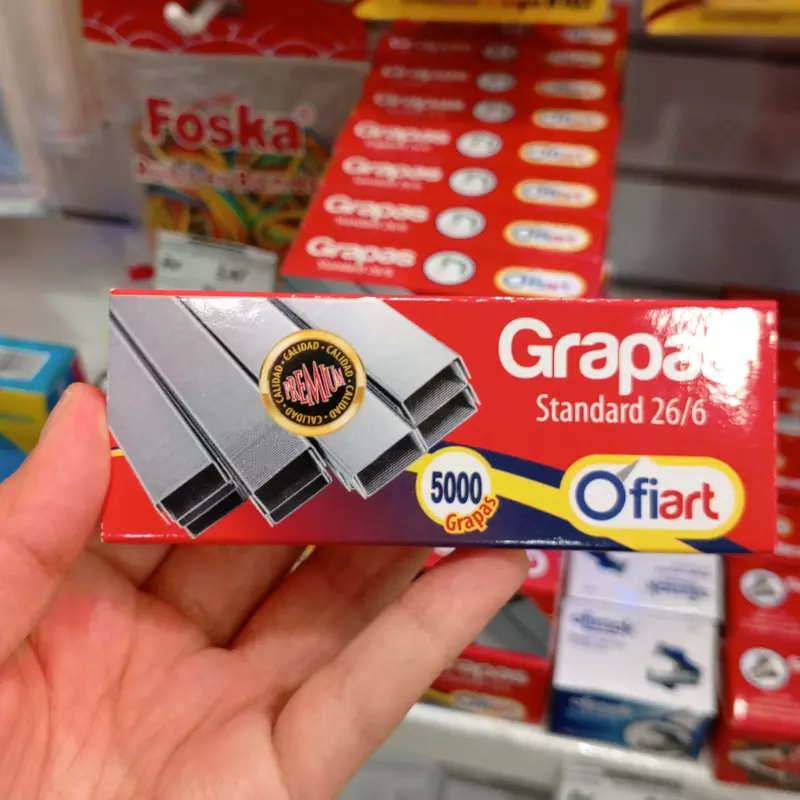 Grapas lisas Ofiart 26/6(copy)