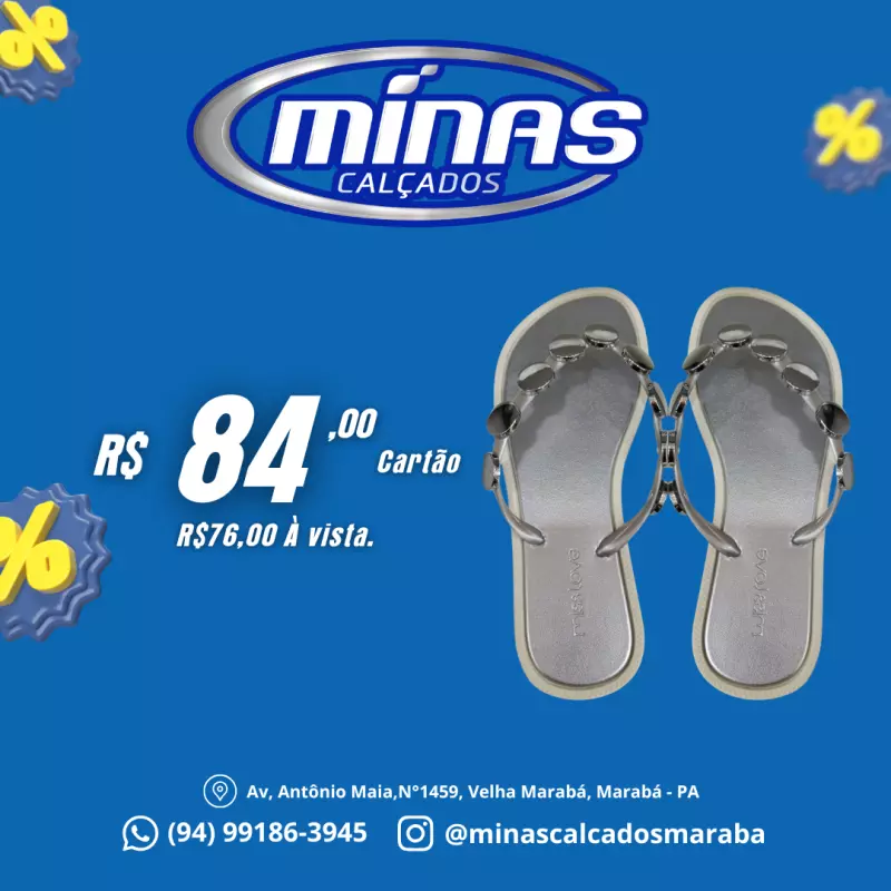 Sandália Prata RF:CH2102