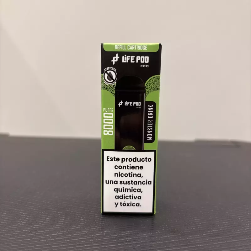 REFIL LIFE POD ECO1 8k MONSTER DRINK