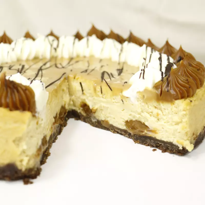 CHEESECAKE DE DULCE DE LECHE