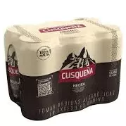 Six cusqueña negra - Laton 473ml