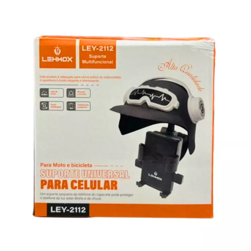 SUPORTE P/MOTO CAPACETE LEY-2112