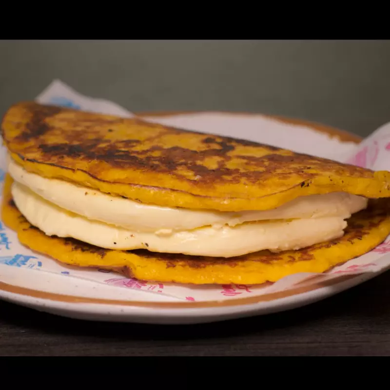 Cachapa con Queso de Mano