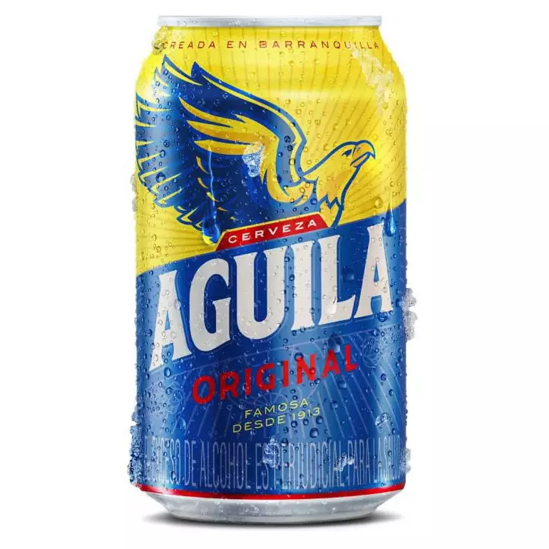 Cerveza aguila lata