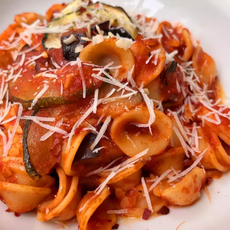 ORECCHIETTE Vegetarianas según LUCA