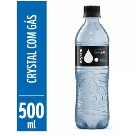 Água Mineral Crystal Com Gas 500ml