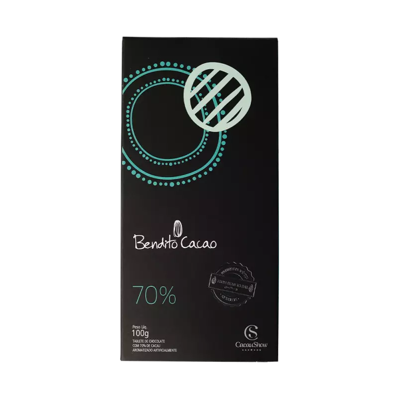 Tablete bendito cacao 70% 100g