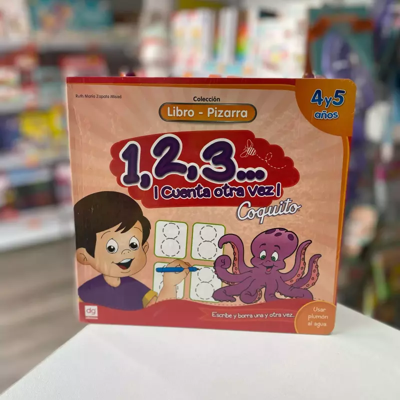 LIBRO - PIZARRA 1,2,3... COQUITO