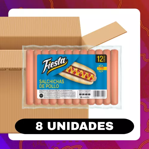 Bulto Fiesta Salchicha Pollo 270g
