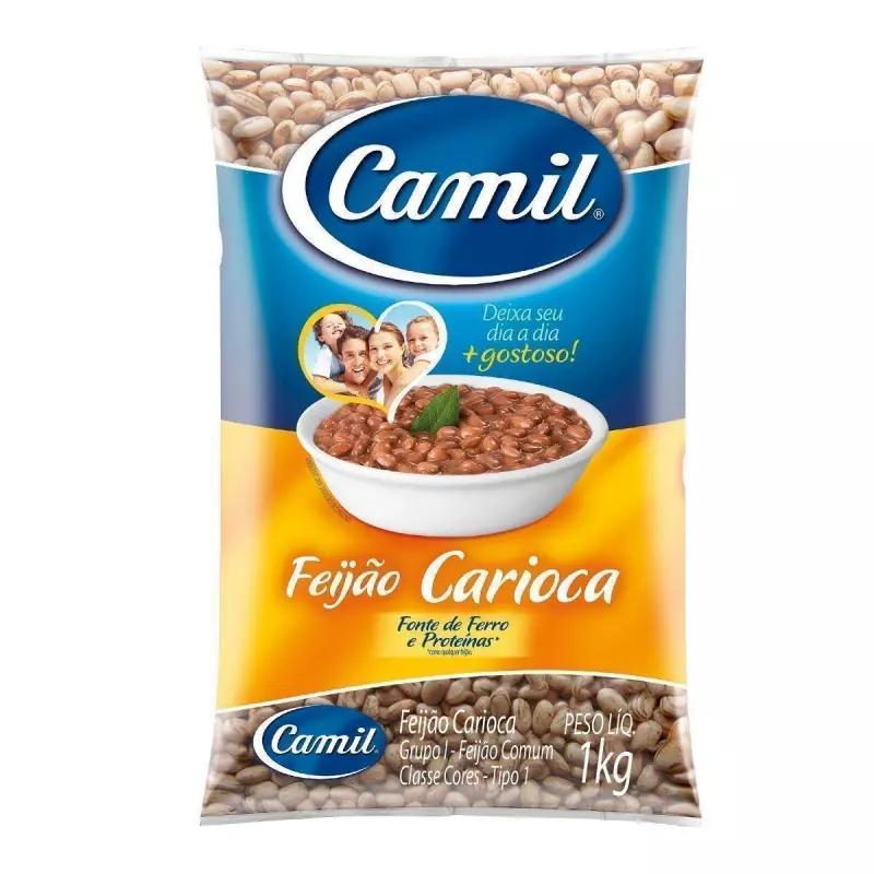 Feijão Carioca Tipo 1 Camil 1KG