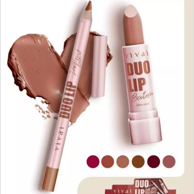 Duo Lip Batom e lapis Vivai