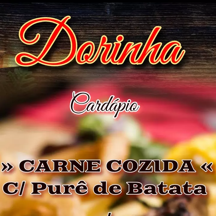 Carne cozida c/ Purê de Batata