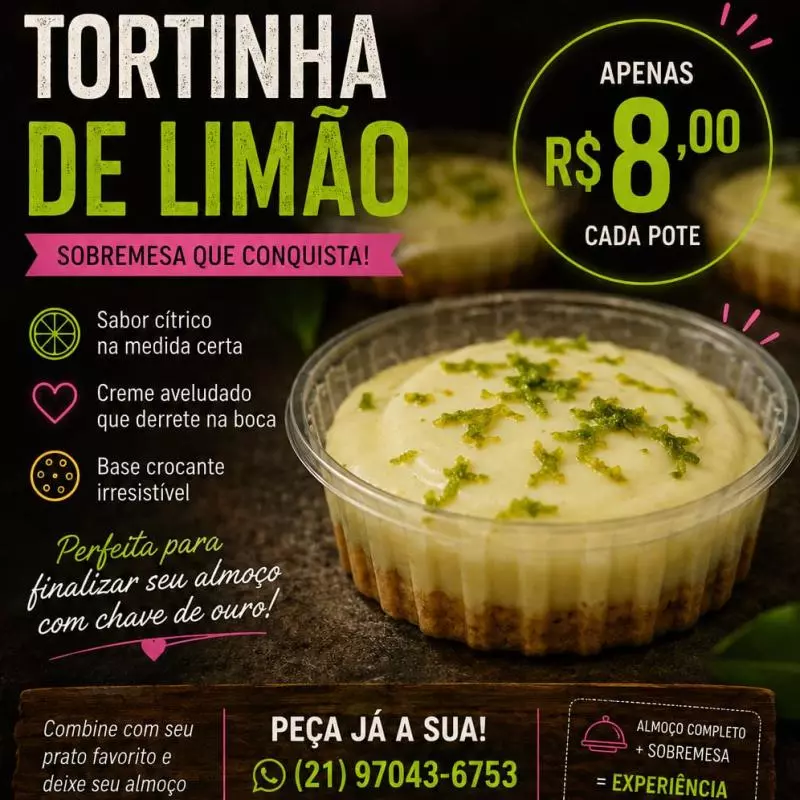 Tortinha de limão