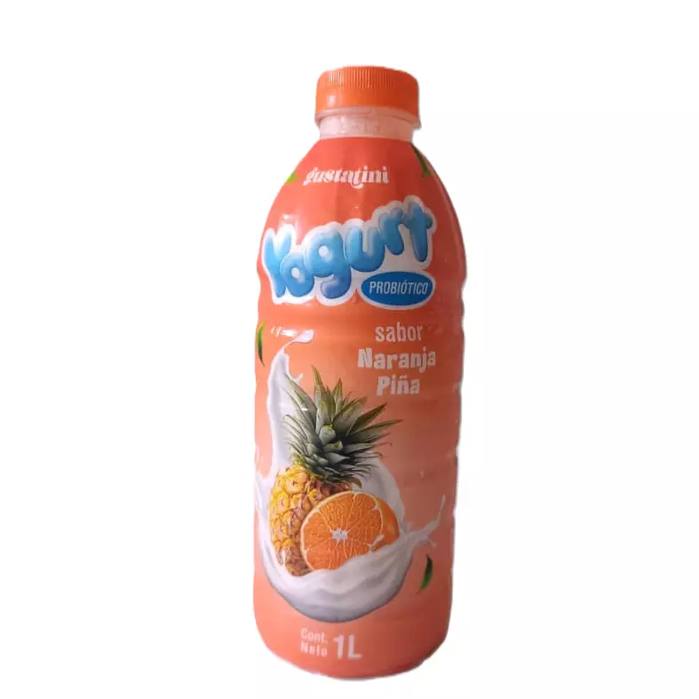 Yogurt Gustanini Naranja Piña 1Lt