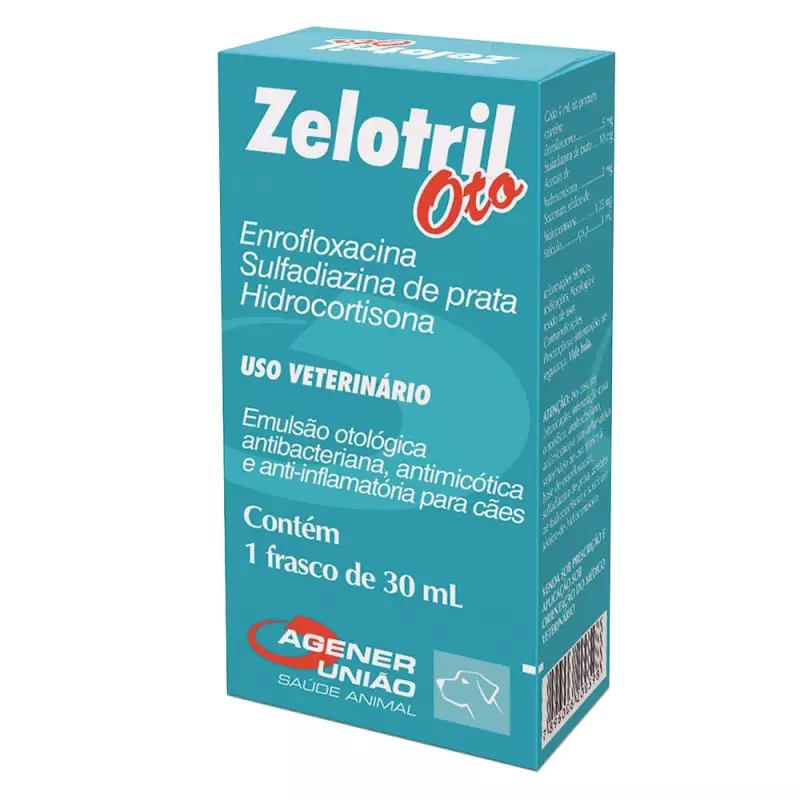 Zelotril Oto Agener União 30ml