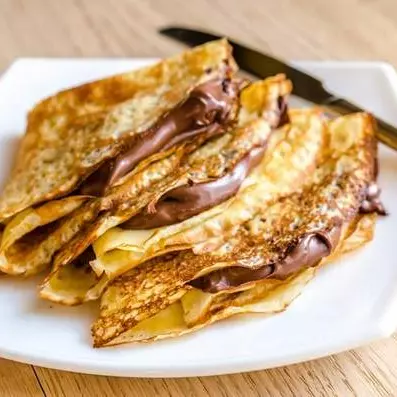 Crepe Nutella +  Bebida