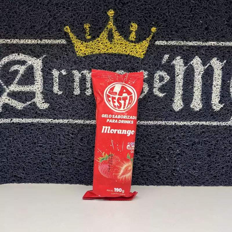 Gelo Sabor Morango 190g