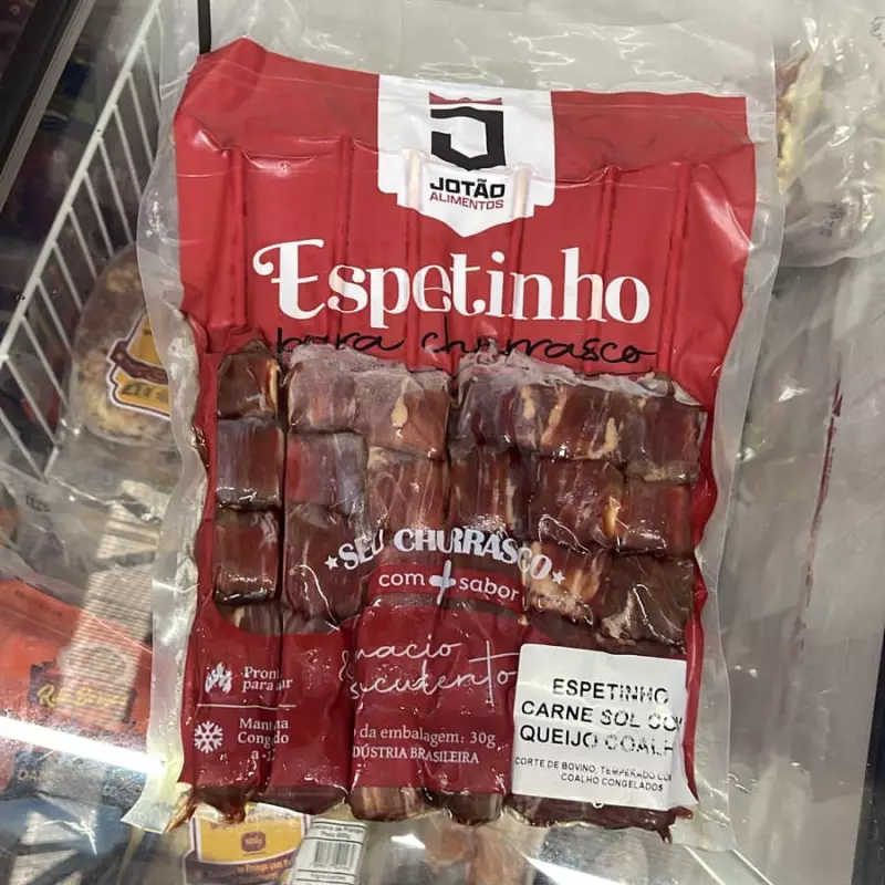 Espeto de Carne do Sol com Queijo
