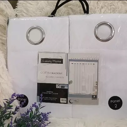 Cortina Blackout Blanca