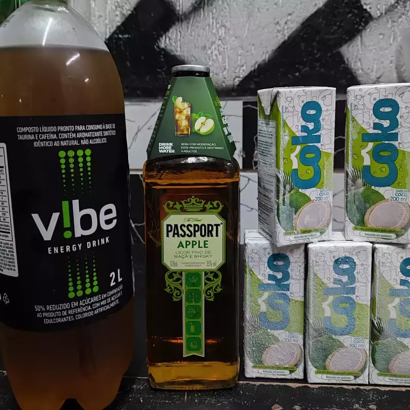 COMBO PASSPORT MAÇÃ 670 ML C VIBE