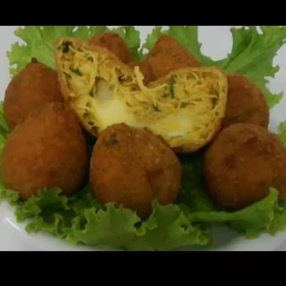 Coxinha sem massa