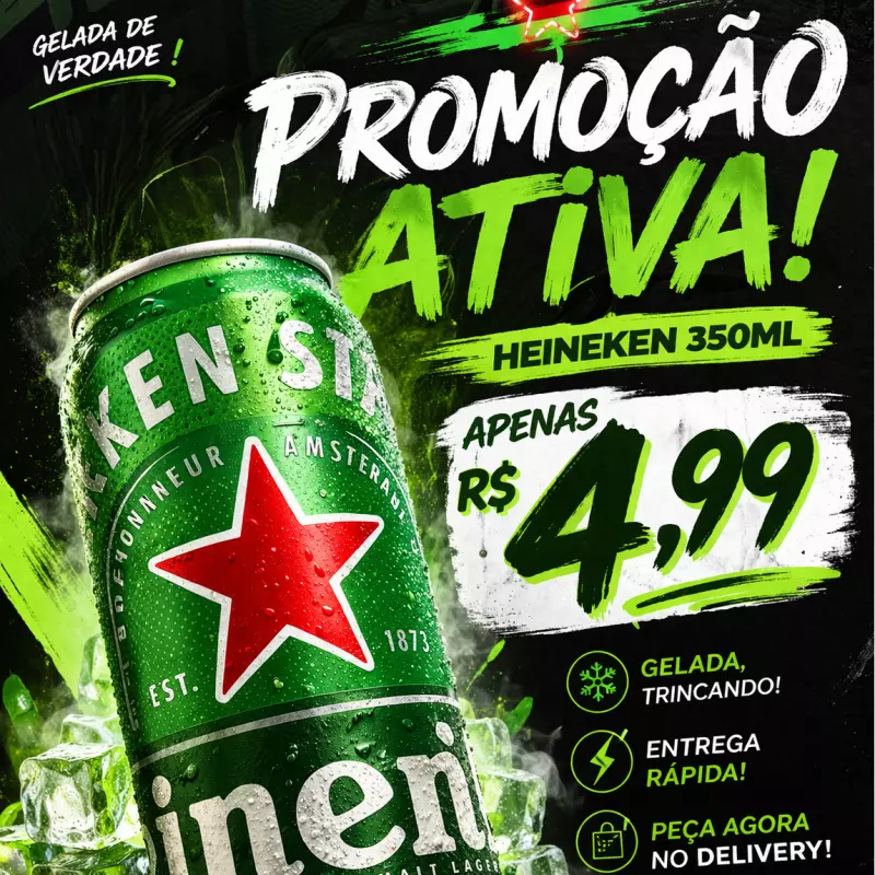 Heineken lata  350ml