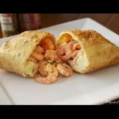 Pastel de Camarão